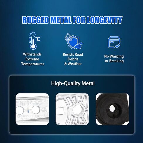 مجموعة شماعات كاتم صوت العادم الخلفي متوافقة مع شماعات العادم الخلفية اليسرى واليمنى من Jee.p Cherokee، تحل محل 68141919AB 68141918AB 53321821 in Kuwait