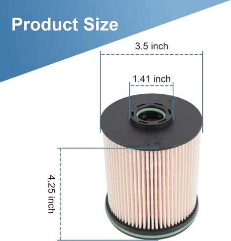 Fuel Filter Housing Cap 134001 with Fuel Filter TP1015 Replacement for Chevy Cruze Silverado 2500HD 3500HD Replacement for GMC Sierra 2500HD 3500HD Duramax 6.6L L5P Diesel Engine 2017-2024 Black Cap in Saudi Arabia