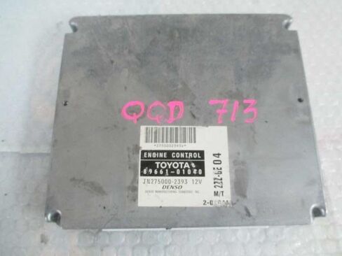وحدة التحكم في المحرك ECM FWD GT تناسب 2003-03 متوافقة مع Toyota Vibe 89661-01040 8966101040 in Kuwait