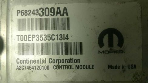 Engine ECM Control Module 3.6L Fits 16-17 Charger 300 68243309AA P68243309AA in Saudi Arabia