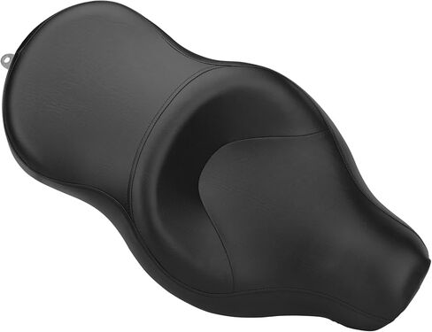 LKV Motorcycle 2-Up Driver Driver Massenger Pad Pront Driver Beach Cushion Pad متوافق مع Harley Sportster 883 1200 2005-2019 Iron XL 883 2009-2023 48 72 Custom ، Black in Kuwait