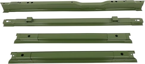 طقم SCITOO 4 قطع للسرير القصير 1999-2018 لملحقات Ford Truck Bed Rails طقم دعم الأرضية لاستبدال F81Z9911215BA (لF-250 F-350 F-450 Super Duty) in Kuwait