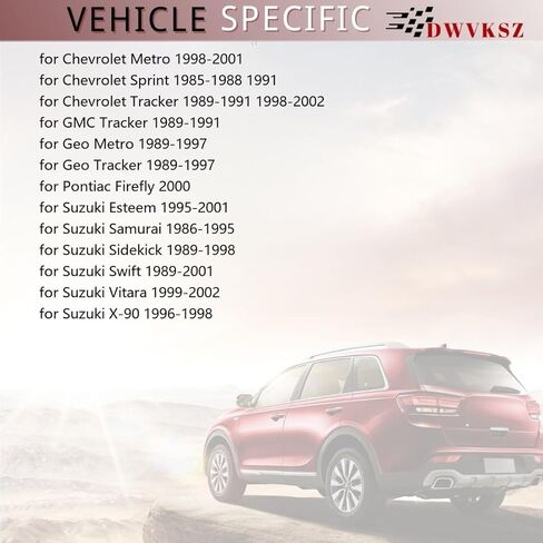 1 قطعة حشية مضخة مياه المحرك استبدال #96051820 ، 1743160A10 لسيارة شيفروليه المقتفي 1.6L 1989 1990 1991 1998 1999 2000 2001 2002 ، لـ Geo Tracker 1.6L 1989 1990 1991 1992 1993 1994 1995 1996 1997 in Kuwait