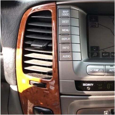 Car Air Vent Dashboard Air Vent Grille Compatible For Toyota Land Cruiser 100 LC100 FJ100 Ujz100 1997-2007 Accessories in Saudi Arabia
