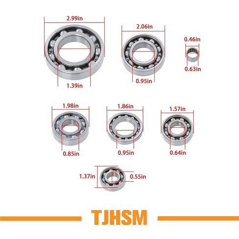 مجموعة أدوات المحمل الكاملة لاستبدال HR00055 HR00057 لاستبدال TRX 350 2000-2006 in Kuwait