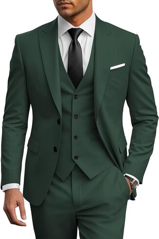 Wangyue Men's Suits 3 Piece Slim Fit Wedding Suits for Men Formal Business Suit Party Prom Tuxedo in Saudi Arabia