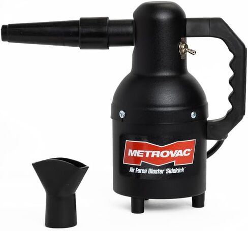 METROVAC Air Force Sidekick SK-1-IND, Handheld Car Blower for Detailing, Removes Dust and Debris from Clothes, Surfaces, or Components. 120V in Saudi Arabia