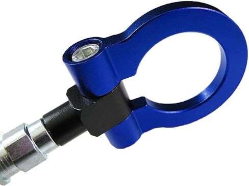 x xotic tech مجموعة سوداء JDM Racing Style مصد أمامي من النايلون مع حزام سحب بشعار صيني من الفولاذ + خطاف سحب من الألومنيوم متوافق مع Infiniti G35 G37 Q60 2008-2015 & Q50 2014-2018 أو Nissan GTR 07-2018 in Saudi Arabia