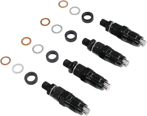 4Pcs Diesel Fuel Injector Compatible With Mitsubishi Pajero Triton Delica 4D56 4D56T 2.5L D4BX D4BA G6BAJ D4BF Engine in Saudi Arabia
