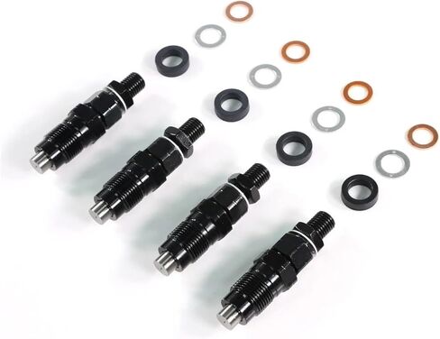 4Pcs Diesel Fuel Injector Compatible With Mitsubishi Pajero Triton Delica 4D56 4D56T 2.5L D4BX D4BA G6BAJ D4BF Engine in Saudi Arabia