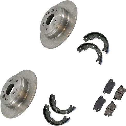 لـ 07-08 TL Type-S Honda 03-11 Element EX الدوارات الخلفية مكابح الأحذية زنبركات in Kuwait
