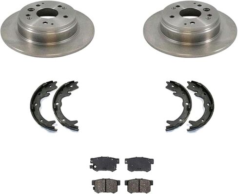 لـ 07-08 TL Type-S Honda 03-11 Element EX الدوارات الخلفية مكابح الأحذية زنبركات in Kuwait