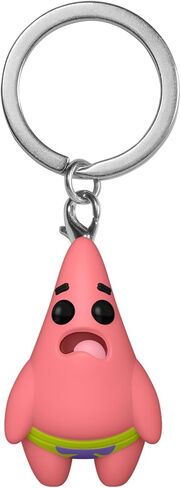 Funko Pop! Keychain: Spongebob Squarepants - Patrick Star With Wedgie Novelty Keyring - Collectable Mini Figure - Stocking Filler - Gift Idea - Official Merchandise - Cartoon Fans - Backpack Decor in Saudi Arabia