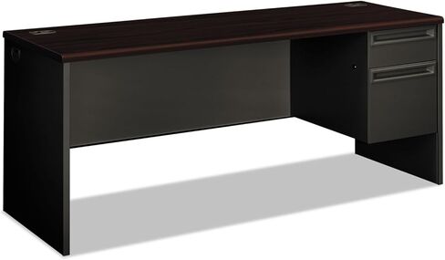 HON 38000 قاعدة يمين واحدة Credenza، ماهوجني in Saudi Arabia