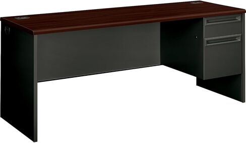 HON 38000 قاعدة يمين واحدة Credenza، ماهوجني in Saudi Arabia