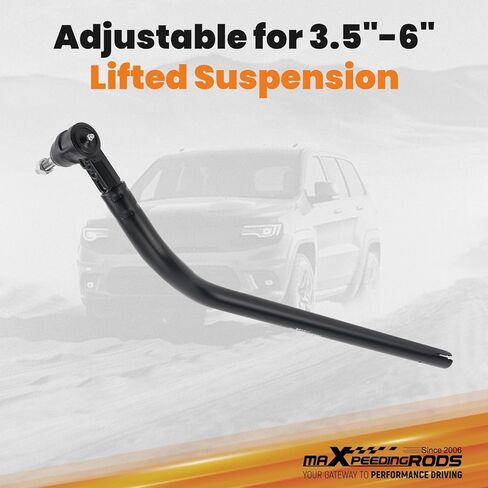 وصلة سحب عالية التوجيه maxpeedingrods قابلة للتعديل 3.5-6 بوصة لسيارة جيب جلاديتور JT جيب رانجلر JL 4WD 2018-2023 in Kuwait