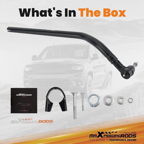 وصلة سحب عالية التوجيه maxpeedingrods قابلة للتعديل 3.5-6 بوصة لسيارة جيب جلاديتور JT جيب رانجلر JL 4WD 2018-2023 in Kuwait