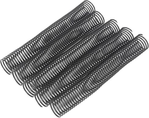 18 Pcs Plastic Spiral Binding Coil, 38mm Diameter 48 Loop 4:1 Pitch Reusable, Up to 310 Sheet Capacity Spiral Binding Spine for Paper, Documents, Business, Engineering Documents in Saudi Arabia