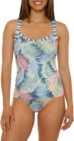 قطعة بيكيني علوية للسيدات من Salt Life Tropical Breeze Tankini، كاجوال، سهلة الارتداء، ملابس سباحة منفصلة للنساء in Saudi Arabia