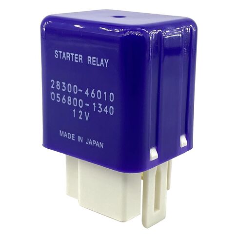 2-Pack Starter Relay 28300-46010 Compatible with Toyota Land Cruiser Lexus LX470 12V 4-Pin - Replaces 28300-46010, Solves Car Cranking No Start Issues​ in Saudi Arabia