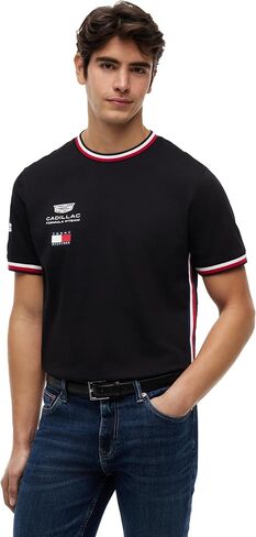 Tommy Hilfiger Formula 1 Mens Tommy X Cadillac F1® Team Replica T-Shirt in Saudi Arabia
