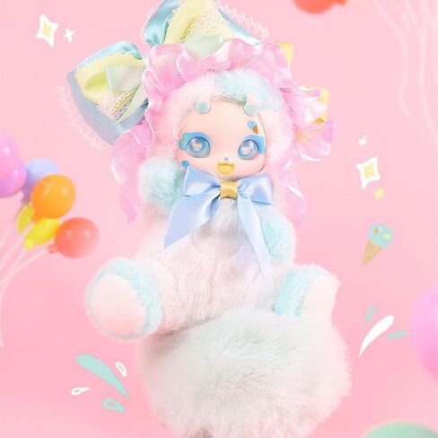 CALEMBOU Plush Blind Box, Cute Enigma Wonderland Series Soft Stuffed Myster Box Doll Keychain, Kawaii Mystery Vinyl Plush Bag Charms Collectible for Birthday Christmas in Saudi Arabia