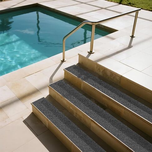 12" x 30Ft Heavy Duty Anti Slip Tape, 80 Grit Grip Tape, All Weather Abrasive Friction for Stairs, Skateboards, Indoor Outdoor, Garage Ramps, Home & Business - Black in Saudi Arabia