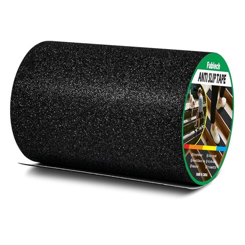 4" x 60' Heavy Duty Anti Slip Tape, Waterproof High Traction Non-Skid Tape for Outdoor Steps, Stairs, Skateboards, Ramps, Indoor & Outdoor Safety. in Saudi Arabia