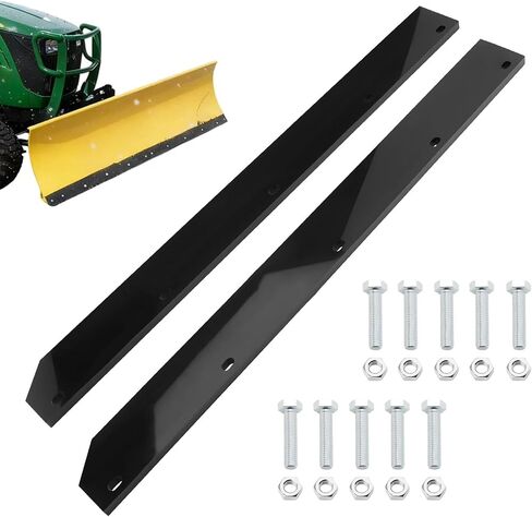 1/2" Heavy Duty Poly Cutting Edge Scraper Bar Compatible with John Deere 54" Front Mount Snow Blade Plow, Replace# M75679 in Saudi Arabia