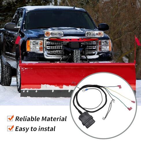 26359 3 Pin Snow Plow Side Control Wire Harness, Replacement for Western Fisher Truck Snow Plow 3 Plug in Saudi Arabia