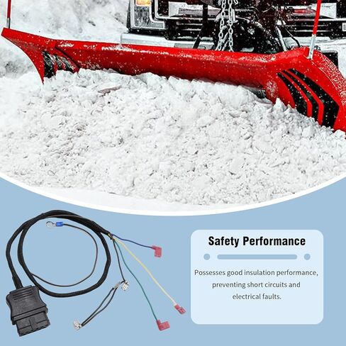 26359 3 Pin Snow Plow Side Control Wire Harness, Replacement for Western Fisher Truck Snow Plow 3 Plug in Saudi Arabia