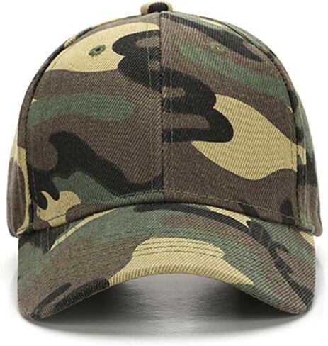 Kids Safari Baseball Cap Adjustable Cotton Camo Hat for Boys Girls Toddler Outdoor Sun Protection Age 3-8 in Saudi Arabia