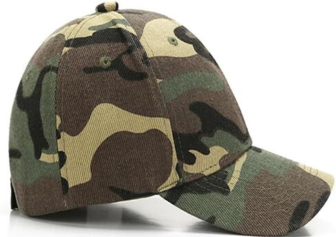 Kids Safari Baseball Cap Adjustable Cotton Camo Hat for Boys Girls Toddler Outdoor Sun Protection Age 3-8 in Saudi Arabia