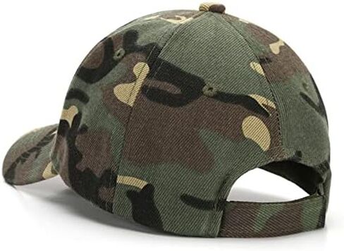 Kids Safari Baseball Cap Adjustable Cotton Camo Hat for Boys Girls Toddler Outdoor Sun Protection Age 3-8 in Saudi Arabia