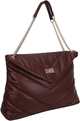 SANDY LISA Cali Shoulder Bag | Stylish Day & Night Tote | Adjustable Chains | Work, Play, Fits up to 14" Laptop in Saudi Arabia