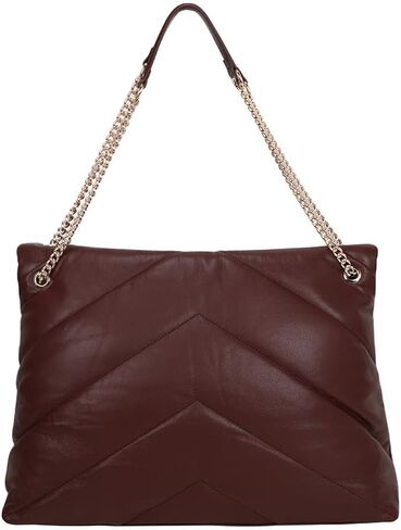 SANDY LISA Cali Shoulder Bag | Stylish Day & Night Tote | Adjustable Chains | Work, Play, Fits up to 14" Laptop in Saudi Arabia