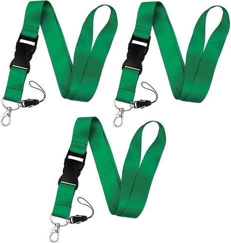 DMLSKY Lanyards for Keys ID Badges Men Women, 3 Pcs Cool Galaxy Neck Lanyards Keychain Black Red Purple in Saudi Arabia