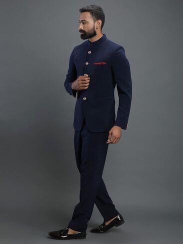 Elina fashion Men's Bandhgala Jodhpuri Nehru Jacket Waistcoat With Pant | Indian Stitched Readymade Festive Wear in Saudi Arabia