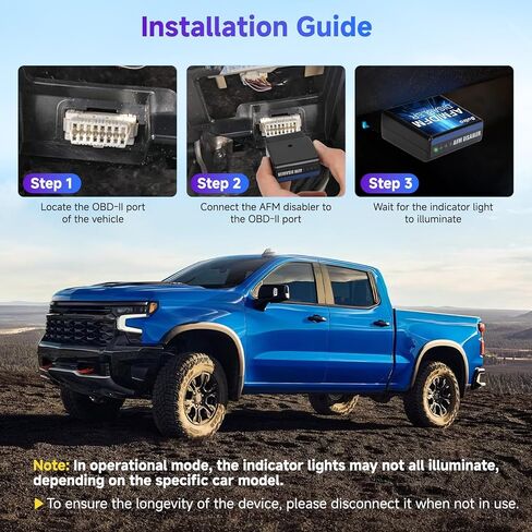 جهاز تعطيل إدارة الوقود النشط AFM/DFM، مجموعة DOD Delite 5.3 لسيارة شيفروليه سيلفرادو 1500 5.3L 2010-2018، متوافقة مع محركات GM V6 V8 in Kuwait