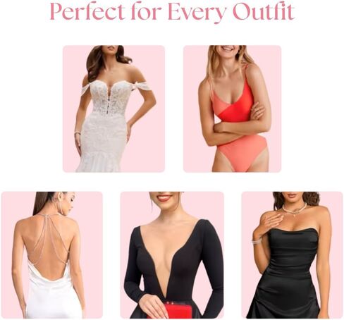Nipple Covers for Women – 2 Pairs Seamless Ultra-Thin Silicone Pasties, Reusable Adhesive Breast Petals for Strapless & Backless Dresses, Invisible No-Show Waterproof Nip Covers, Matte Finish, Creme in Saudi Arabia