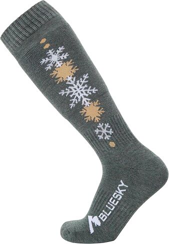 Generic Merino Wool Ski Socks/Hiking Socks for Men&Women, Snowflake in Saudi Arabia