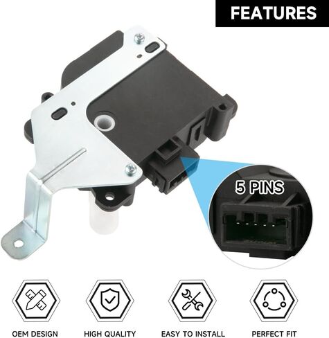 مشغل باب مزيج سخان HVAC - متوافق مع Honda Accord 2003-2007 لـ Acura TSX 2004-2008 - استبدال الجزء 79160-SDC-A41 in Kuwait