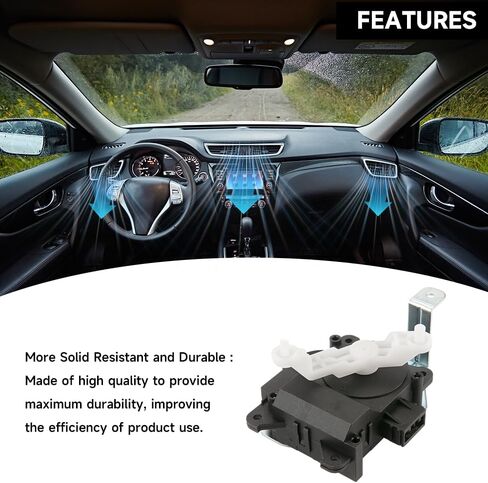 مشغل باب مزيج سخان HVAC - متوافق مع Honda Accord 2003-2007 لـ Acura TSX 2004-2008 - استبدال الجزء 79160-SDC-A41 in Kuwait
