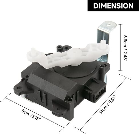 مشغل باب مزيج سخان HVAC - متوافق مع Honda Accord 2003-2007 لـ Acura TSX 2004-2008 - استبدال الجزء 79160-SDC-A41 in Kuwait