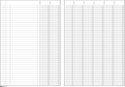 EDIPRO - E2786 - Register 8 Columns 96 Pages f.to 31x24,5 in Saudi Arabia