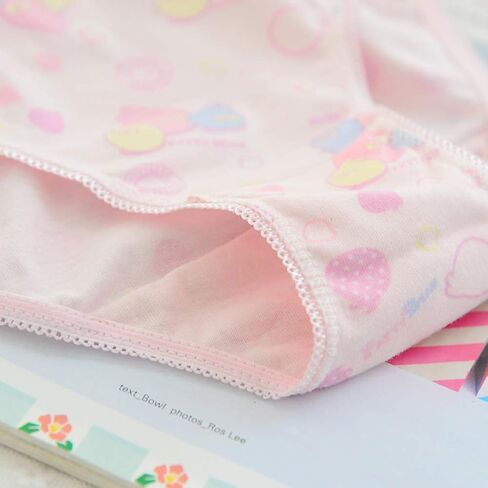 Kids Baby Girls Cute Underwear Cotton Panties Kids Short Briefs Children Underpants 2-10 Years (6 Pack Randomly Sent) in Saudi Arabia