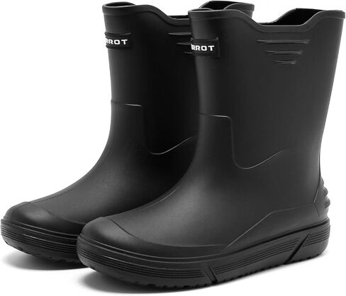Rain Boots for Men, Waterproof Rubber Boots Superior Durable Garden Boots Non-Slip Muck Boots, Platform Fishing Boots for Outdoor Comfort Work Boots in Saudi Arabia
