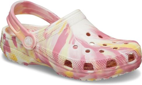 Crocs Girls' Classic Marble Clog in Saudi Arabia