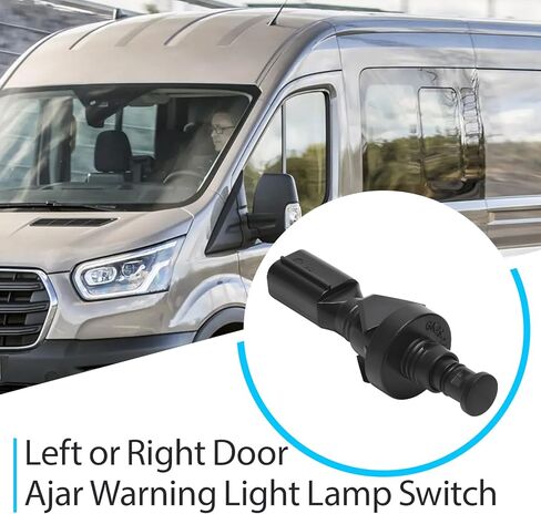 مفتاح مصباح تحذيري للباب مفتوح يسار أو يمين 5F2Z14018F متوافق مع Ford Transit 2015-2023 استبدال 5F2Z-14018-F 5F2Z14018D 5F2Z-14018-D in Saudi Arabia