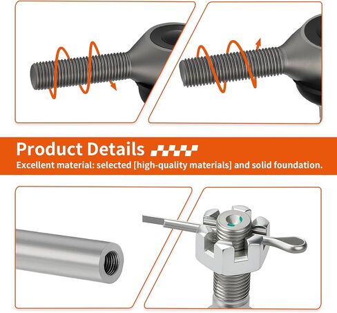 2 قطعة قضيب ربط التوجيه مع نهاية قضيب التعادل لـ Polaris Predator 500 2003-2006 5133933 7061113 7061112 in Kuwait